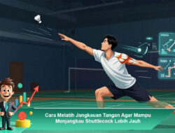 Cara Melatih Jangkauan Tangan Agar Mampu Menjangkau Shuttlecock Lebih Jauh