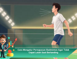 Cara Mengatur Pernapasan Badminton Agar Tidak Cepat Lelah Saat Bertanding
