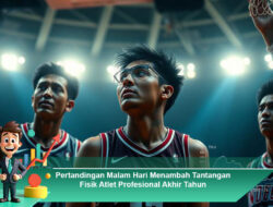 Pertandingan Malam Hari Menambah Tantangan Fisik Atlet Profesional Akhir Tahun