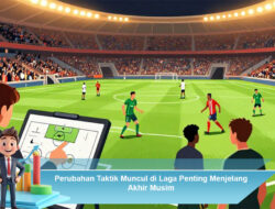 Perubahan Taktik Muncul di Laga Penting Menjelang Akhir Musim