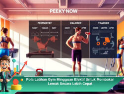 Pola Latihan Gym Mingguan Efektif Untuk Membakar Lemak Secara Lebih Cepat