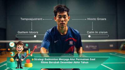 Strategi Badminton Menjaga Alur Permainan Saat Ritme Berubah Desember Akhir Tahun