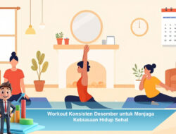 Workout Konsisten Desember untuk Menjaga Kebiasaan Hidup Sehat