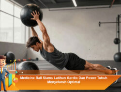 Medicine Ball Slams Latihan Kardio Dan Power Tubuh Menyeluruh Optimal