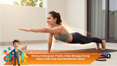 Workout Kebugaran Praktis Untuk Menjaga Energi Tubuh Tidak Drop Saat Beraktivitas Sehari