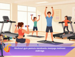 Workout Gym Pemula Membantu Menjaga Motivasi Olahraga