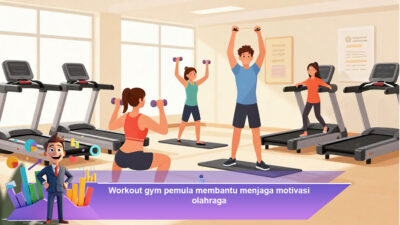 Workout Gym Pemula Membantu Menjaga Motivasi Olahraga