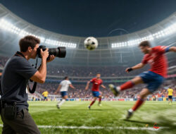 Cara Menjadi Fotografer Sepak Bola: Tips Memotret Momen Aksi Cepat