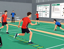Rahasia Latihan Fisik Pemain Badminton Profesional Agar Stamina Tetap Terjaga Selama Pertandingan