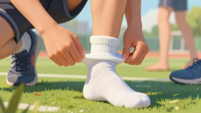Pentingnya Menggunakan Kaos Kaki Tebal Agar Kaki Tidak Mudah Lecet Bermain