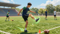 Cara Menghindari Cedera Otot Saat Bermain Sepak Bola Intensitas Tinggi Bagi Pemula