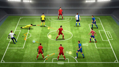 Mengenal Posisi Dan Tugas Pemain Sepak Bola Dari Kiper Hingga Penyerang Depan